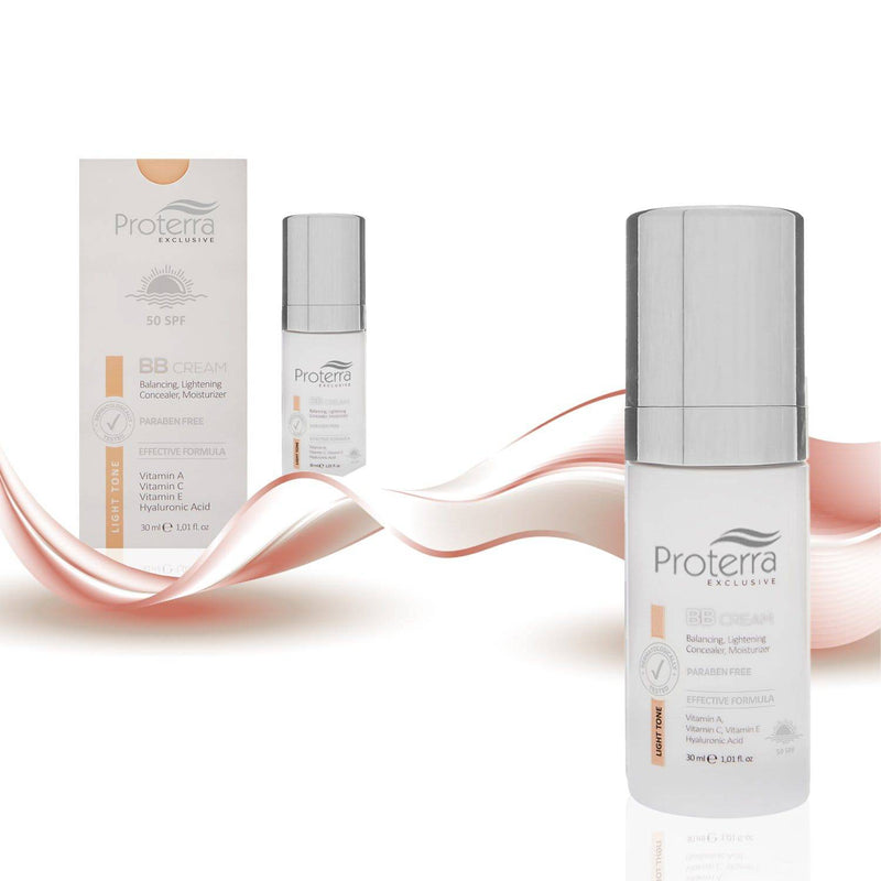 BB Cream Light Tone SPF 50+ - Proterra Cosmetics International