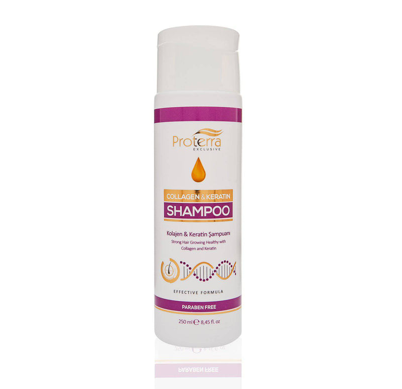 Collagen & Keratin Shampoo - Proterra Cosmetics International